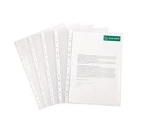 Exacompta - 3194E - Caja de 100 bolsillos perforados - PVC liso - A4 - Cristal