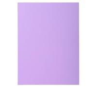 Exacompta 330008E - Lote de 100 Subcarpetas Super 250, Color Morado