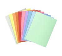 Exacompta 340000E - Lote de 100 Subcarpetas Super 180, Colores Surtidos