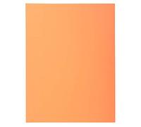 Exacompta - 340002E - Paquete de 100 subcarpetas semirrígidas SUPER 160 g/m2 en colores pastel - subcarpetas certificadas PEFC™ - dimensiones 24 x 32 cm para formato A4 - color burbuja