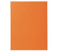 Exacompta 340007E - Lote de 100 Subcarpetas Super 180, Color Naranja
