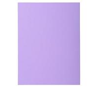 Exacompta 340008E - Lote de 100 Subcarpetas Super 180, Color Morado