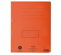 Exacompta 351509b ösenhefter (de cartón reciclado, vollem Tapa delantera rotulación, DIN A4), color naranja