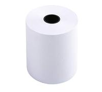 Exacompta 40346E - Juego de 10 rollos de caja, 1 capa (sin madera) estándar, ancho: 57 mm, longitud: 20 m, diámetro: 12 mm, 60 g/m², extra-blanco, para calculadora y calculadora