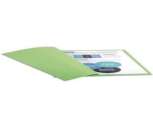 Exacompta 410004E - Lote de 100 Subcarpetas Forever® 250, Color Verde Claro