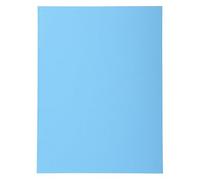 Exacompta 410010E - Lote de 100 Subcarpetas Forever® 250, Color Azul