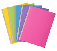 Exacompta 416000E - Lote de 10 Subcarpetas con Fuelle de Tela Rock"S 320, Colores Surtidos