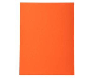 Exacompta 420007E - Lote de 100 Subcarpetas Forever® 180, Color Naranja