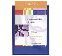 Exacompta 43502E - Carpeta, color azul, 320 x 240 mm, paquete de 10 unidades