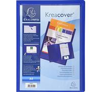 Exacompta 43502E - Subcarpeta de presentación, A4, color azul