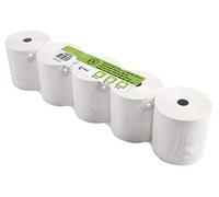 Exacompta 43828E - Caja de 20 bobinas para caja (80 x 80 mm, papel térmico 55 g/m2, sin Phenol, color blanco