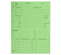 Exacompta 445103E paquete 25 camisa sin cartonnée Rabat Abogados Linden 25 x 32 cm