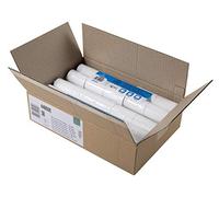Exacompta 44809E - Caja de 50 bobinas económicas para tarjeta bancaria (57 x 35 mm, papel térmico 44 g/m2, sin BPA, color blanco