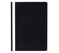 Exacompta 449201B - Subcarpeta de presentación con fastener, Polipropileno estandar, Tamaño A4, color negro