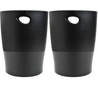 Exacompta 453014D - Cubo de basura (Paquete de 2)