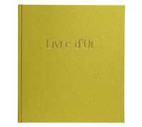 EXACOMPTA 47789E - 1 Libras de Oro POP'N CO - Tamaño Compacto 21 x 19 cm - Rebanada y Marcado en Oro con Texto Libros de Oro, 140 páginas Blancas sólidas, Color Lima