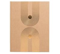 EXACOMPTA 47849E Graphik - 1 Libro de Oro (27 x 22 cm), Color Blanco Liso