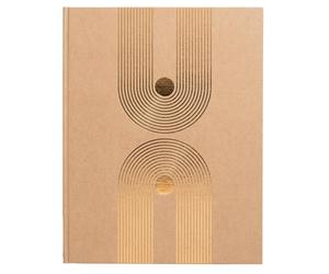 EXACOMPTA 47849E Graphik - 1 Libro de Oro (27 x 22 cm), Color Blanco Liso