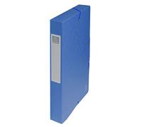 Exacompta 50400E - Caja de archivo con bandas elásticas, 25 x 33 x 4 cm, color Surtido