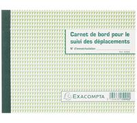 Exacompta 5090E - Libreta de seguimiento de los desplazamientos para transportadores (60 páginas)