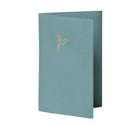 Exacompta 5105312E Elise - Funda para Tarjeta (8,5 x 13,2 cm), Color Azul