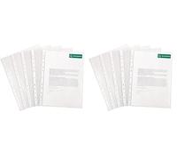 Exacompta 5150E - Bolsa de 50 fundas con multitaladros, A4 (Paquete de 2)