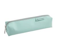 Exacompta - 52580E - 1 Estuche cuadrado Aquarel - fabricado en poliuretano caucho de tacto suave - forro de poliéster - dimensiones 22,5 x 5 cm - colores aleatorios