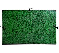 Exacompta - 533400E - 1 tablero de dibujo Annonay - con cintas de tela - fondo y esquinas de lona - dimensiones 75 x 105 cm - formato para clasificar B1 (707 x 1000 mm) - color verde