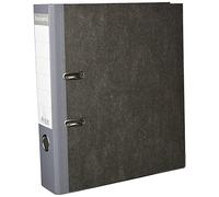 Exacompta 53710E - Archivador de palanca papel jaspeado, lomo de 70 mm, A4, gris