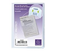 Exacompta 5383E, Funda de Protecci?n para Nueva "Carte Grise Francesa", 85 x 125 mm, 10 unidades