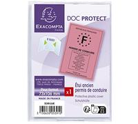 Exacompta 5391E - Funda PVC para nuevo carnet de conducir francés