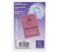 Exacompta 5394E - Funda PVC para antiguo carnet de conducir francés