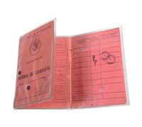 Exacompta 5394E - Protector (Transparente, PVC), paquete de 10 unidades