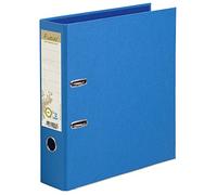 Exacompta - 53982E - 1 archivador de palanca A4 MAXI Prem'Touch FOREVER - Lomo 80 mm - Mecánico 80 mm - Dimensiones externas: 32 x 29 x 8 cm - Formato a archivo A4 - Color: Azul claro