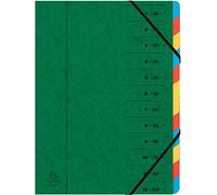 Exacompta 54123E - Carpeta (240 mm, 320 mm, 0.22 kg, Verde)