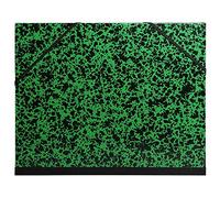 Exacompta 542800E - Carpeta de dibujo annonay con gomas, 52 x 72 cm, color verde (Paquete de 6)