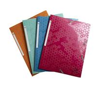 Exacompta - 55210E - Pack de 4 subcarpetas elásticas Maïa - bolsillos con 3 solapas - en polipropileno reciclado - dimensiones 24 x 32 cm para documentos formato A4-4 colores surtidos