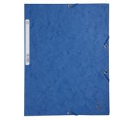 Exacompta 55502E - Carpeta con goma, A4, color azul