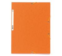 Exacompta 55504E - Carpeta con goma, A4, color naranja