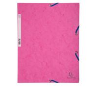 Exacompta 55520E - Carpeta con goma, A4, color rosa