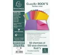 Exacompta 55545E - Lote de 50 Class´Kit Rock"S, Colores Surtidos