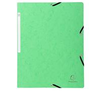 Exacompta 5563E - Carpeta con goma, color verde claro