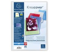 Exacompta 5769E - Carpetas de 60 fundas, A4, Colores surtidos, 1 unidad