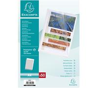 Exacompta 5850E - Bolsa de 50 dossiers, A4, transparente