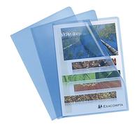 Exacompta 58522E - Carpeta de carpetas para archivar documentos (A4, 100 unidades), color azul