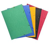 Exacompta 59500E - Pack de 10 carpetas con goma, A3-32X44CM, multicolor