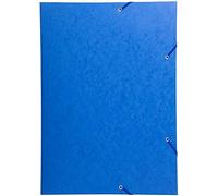 Carpeta de gomas Exacompta din a3 de cartón de color azul