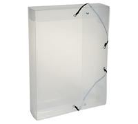 Exacompta 5982E - Carpeta de proyecto con goma, transparente