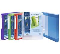 Exacompta 59989E - Pack de 5 carpetas de proyecto, surtido: colores alatorios