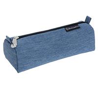 Exacompta 6 Estuches Redondos Denim 500 en Poliéster Resistente Surtidos